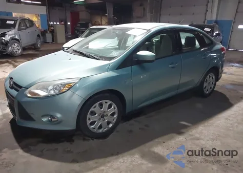 2012 Ford Focus Se from USA, damaged, VIN 1FAHP3F29CL419238